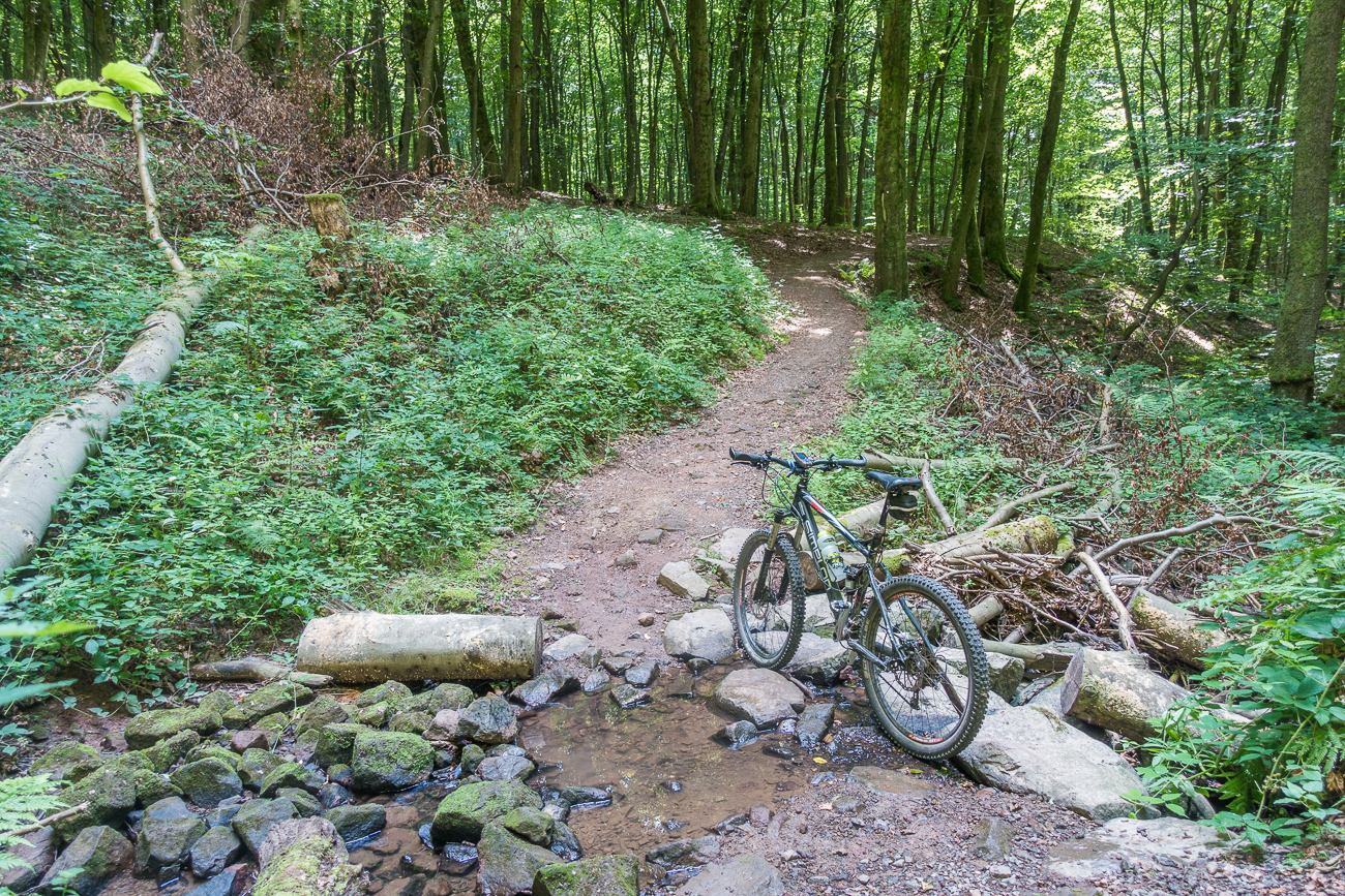 Gef&auml;hrliche Stromschnellen m&uuml;ssen gequert werden ;-)