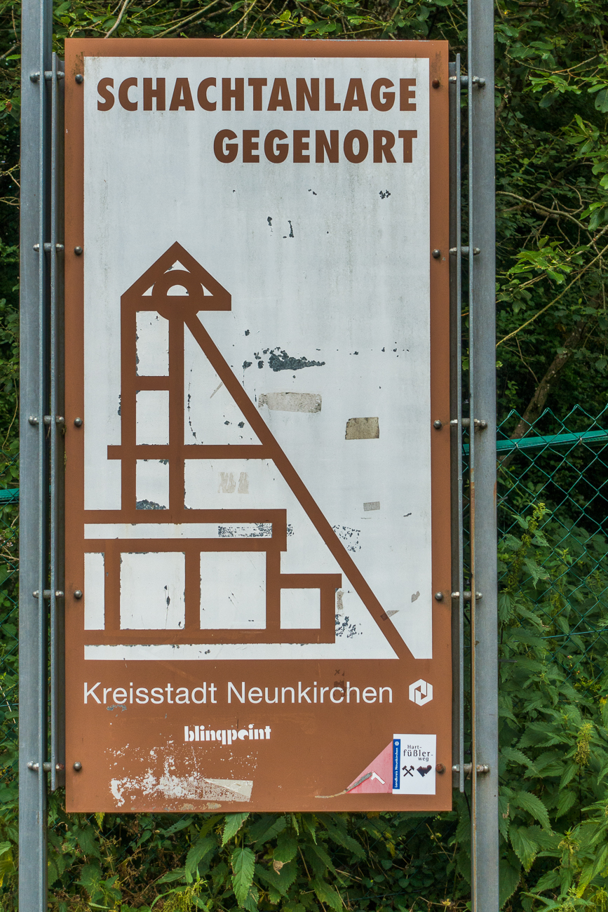 An der Schachtanlage Gegenort