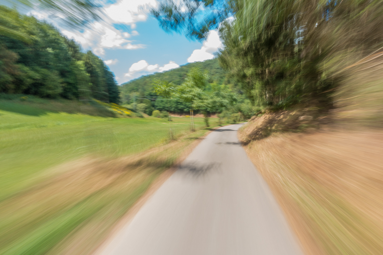 Huiiii, jetzt geht es bergab ;-)