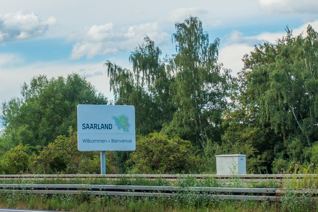 Das Saarland ist erreicht ;-)