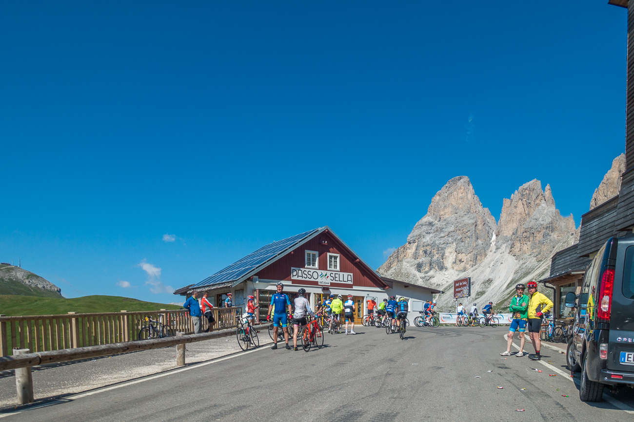 Gleich ist die Passh&ouml;he erreicht