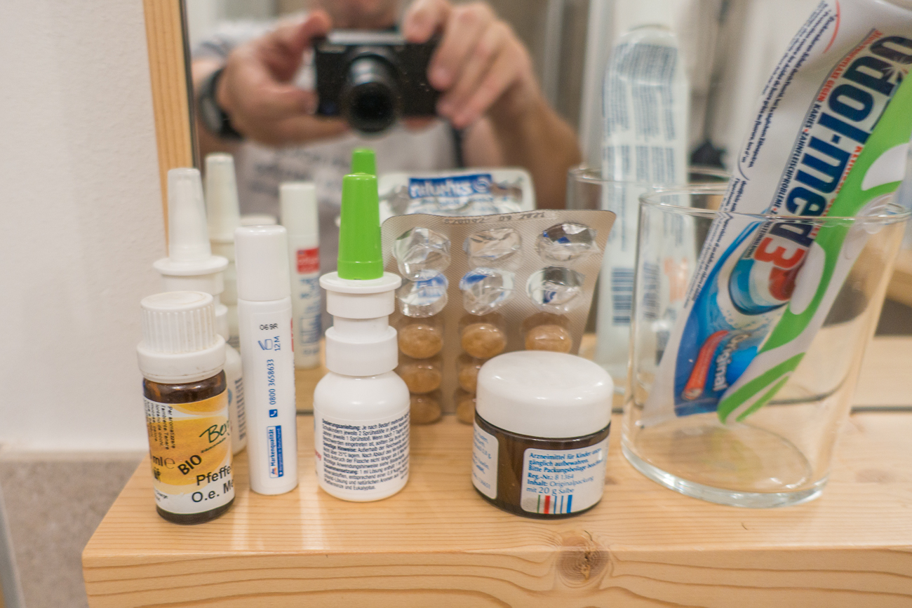 Kein Doping, Reini ist krank :-(