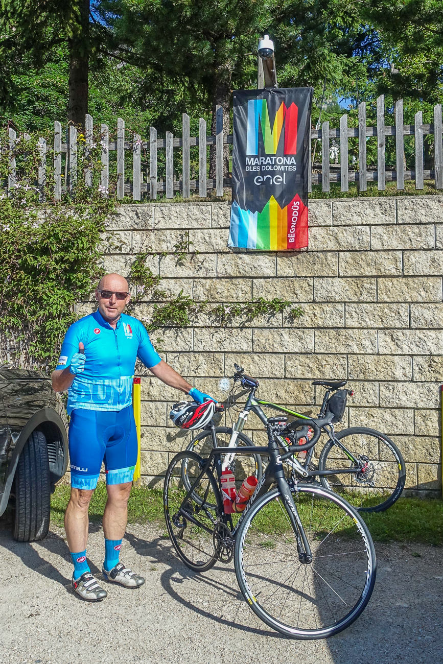 Auf der Trainingsrunde begleitet er mich