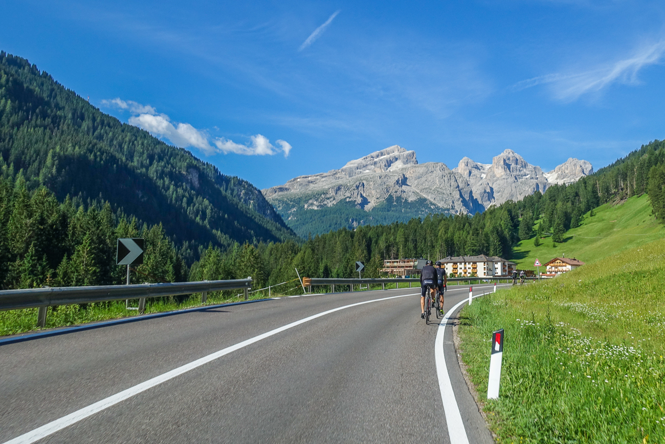 Stra&szlig;e nach Corvara