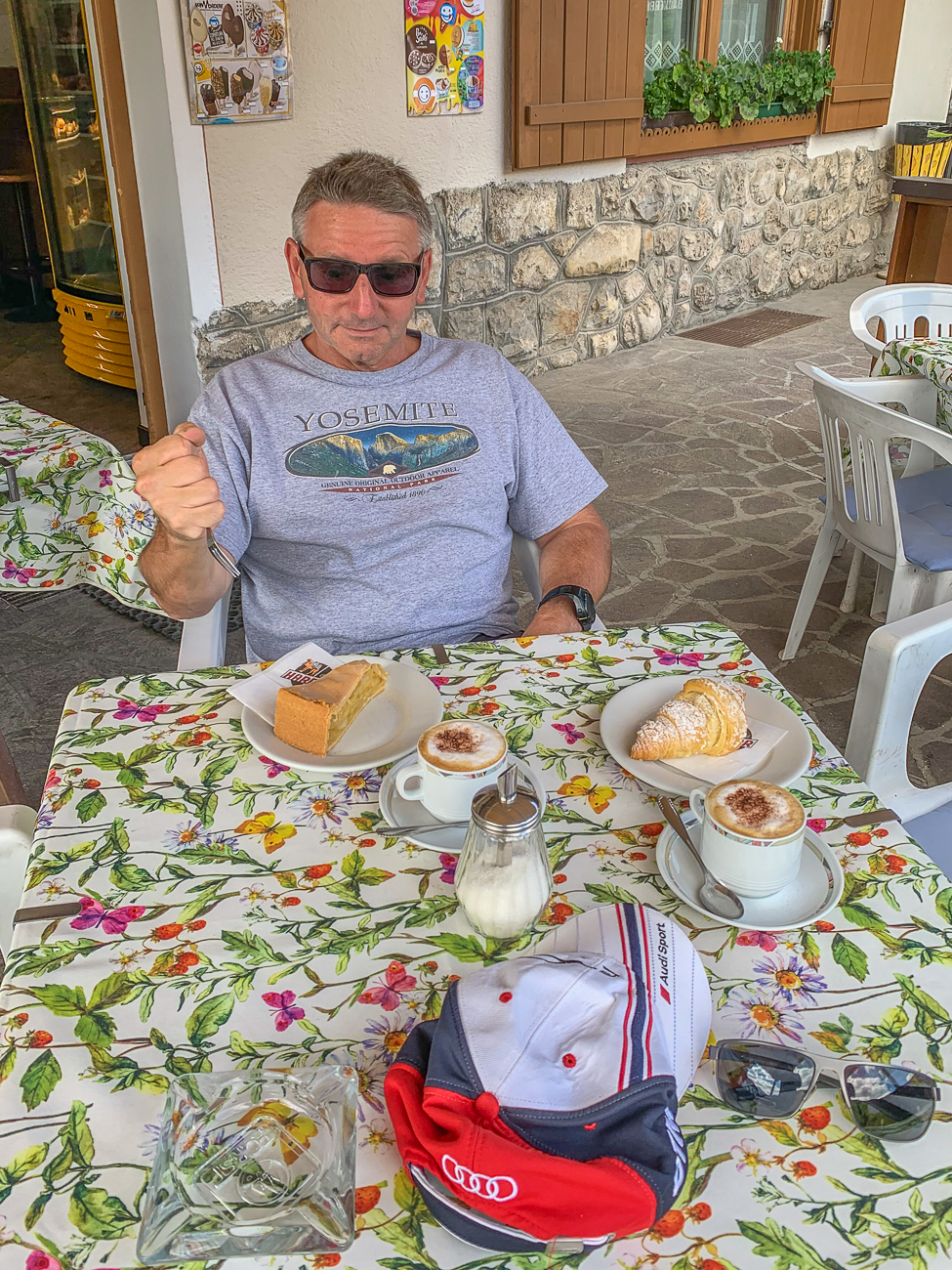 ... und nochmal Belohnung in unserer Stammkonditorei ;-)