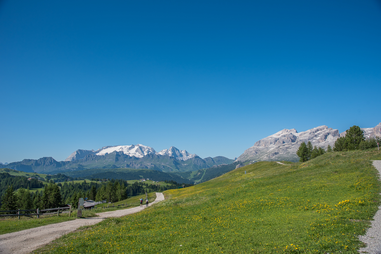 Auf der Hochhebene kann man sich kaum satt sehen