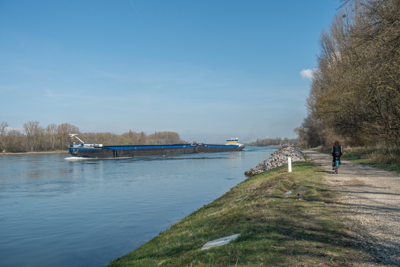 Am Rhein entlang