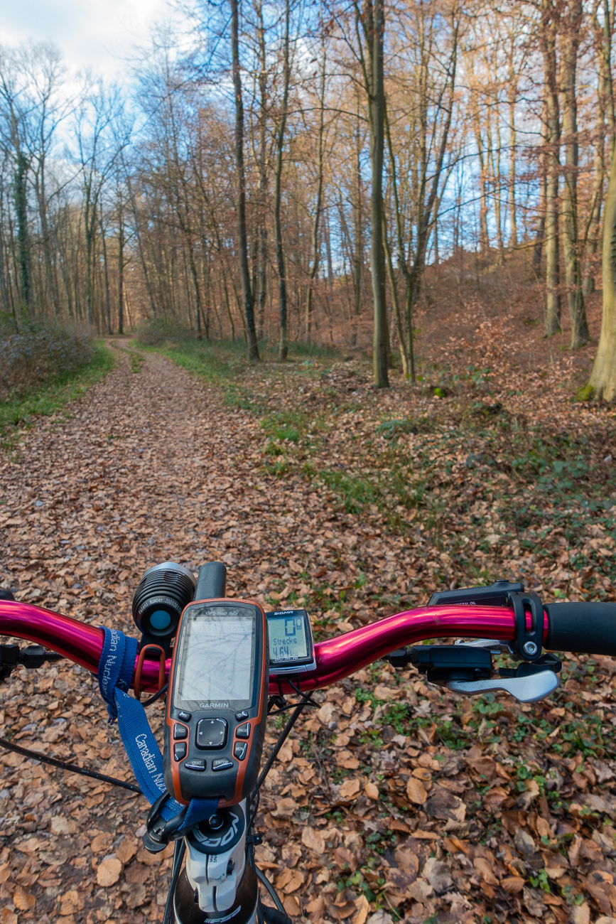 Es ist k&uuml;hl, aber zum Teil blauer Himmel ...