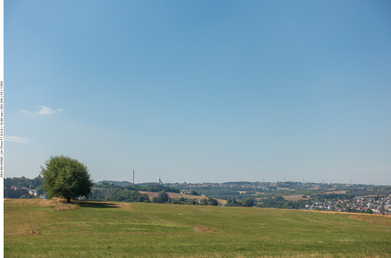 Alte Grube in der Ferne