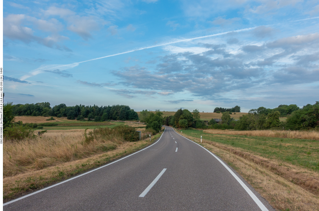 Landstra&szlig;e nach Schiffweiler
