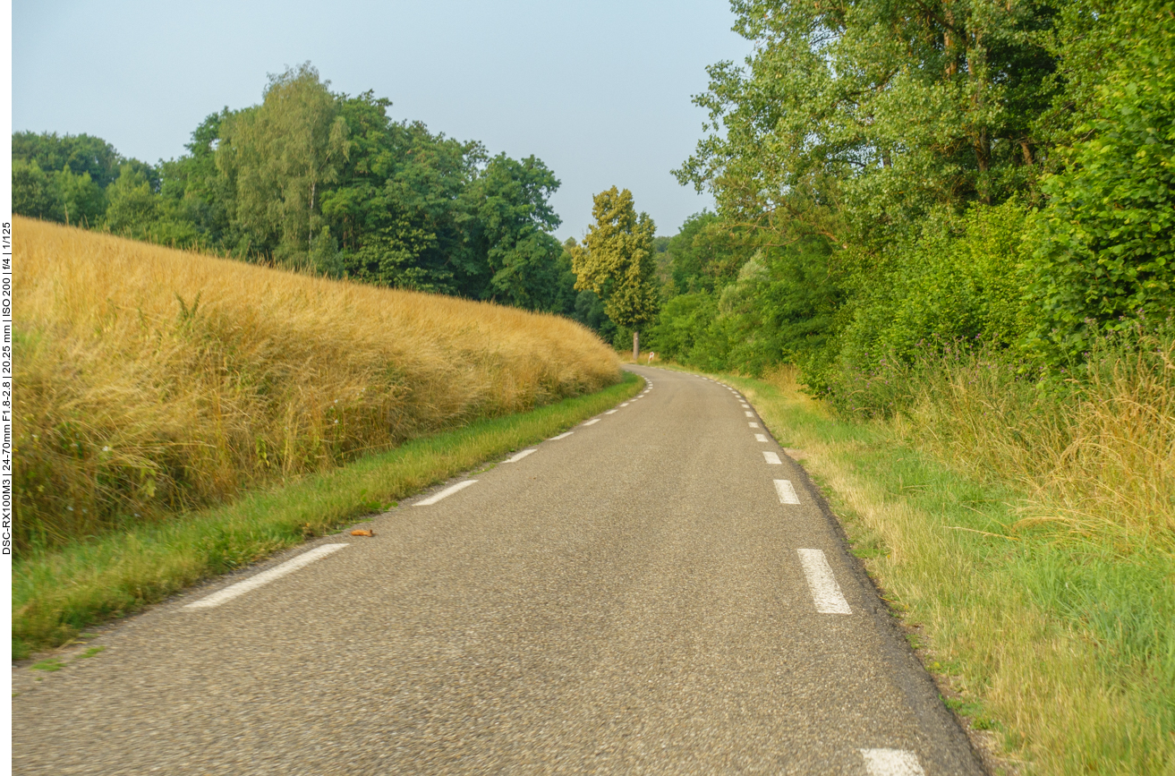 ... schmal, aber keine Autos 