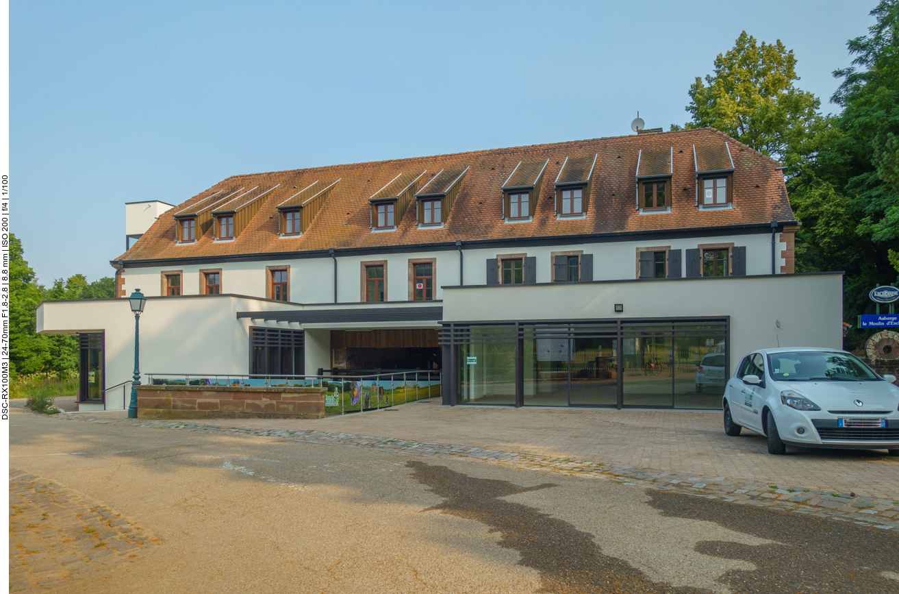 An der Eschviller M&uuml;hle, das Restaurant ist leider im Umbau 