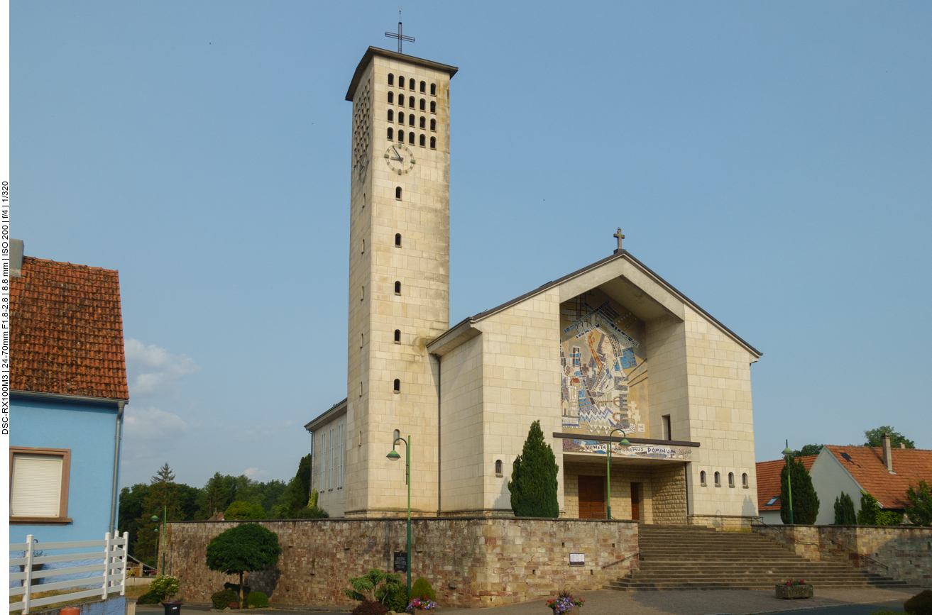 &Eacute;glise Saint Pierre in Volmunster 