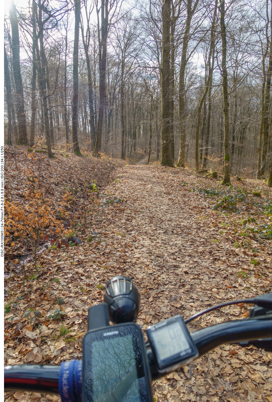 Komisch, die schwierigen/matschigen Passagen ... 