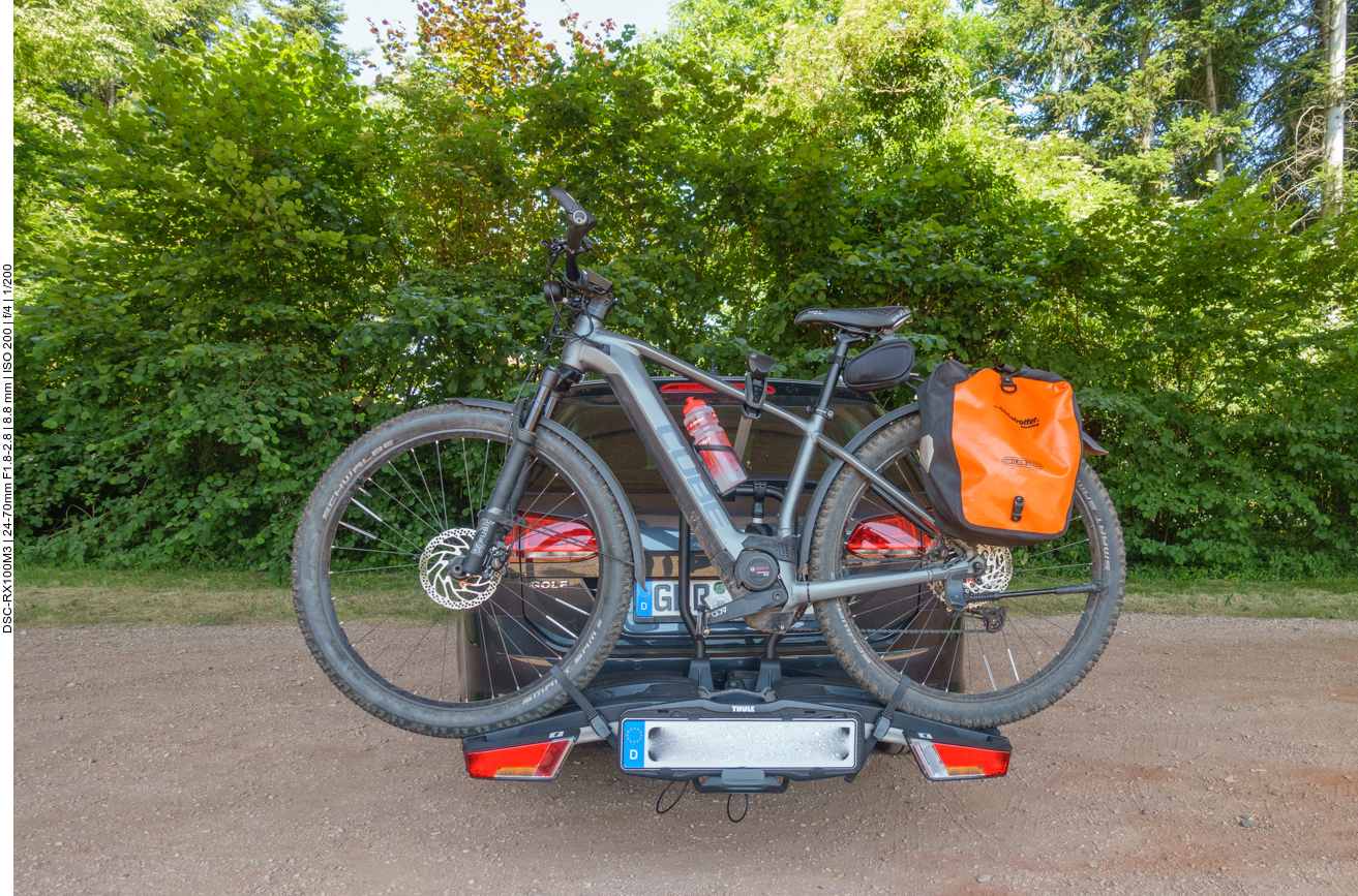 Heute bin ich mit der Rentnerschaukel unterwegs ;-) 