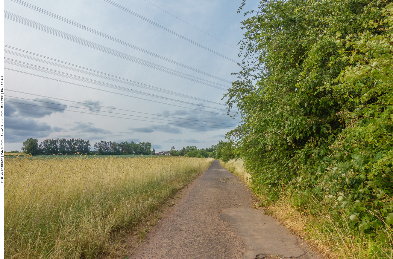 Eigentlich wollte ich ganz anders fahren, aber so ist die Strecke k&uuml;rzer als geplant geworden 