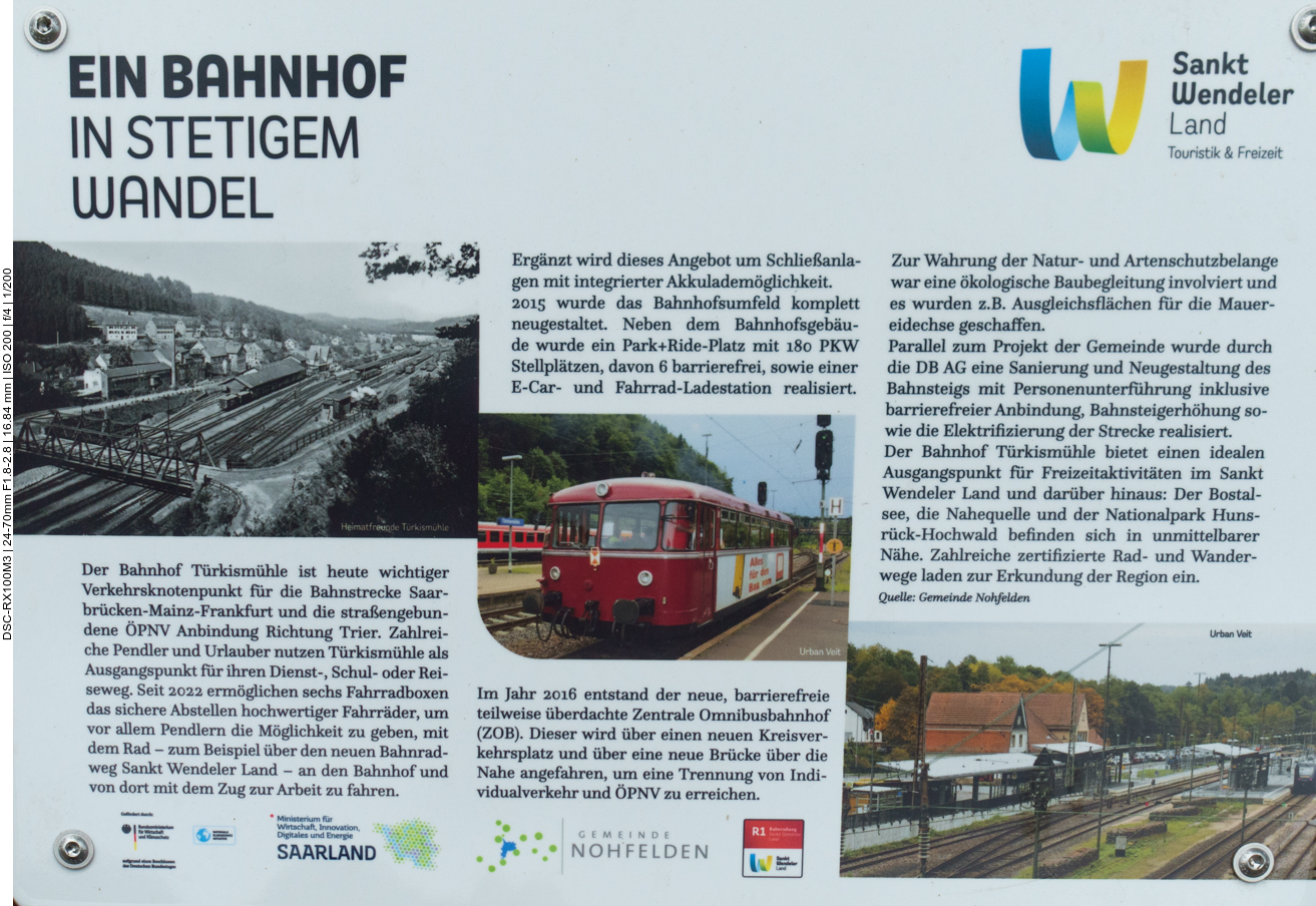 Infos zum Bahnhof T&uuml;rkism&uuml;hle 