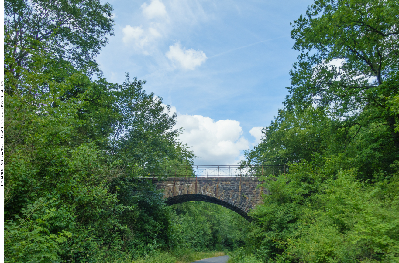 Wieder eine der alten Br&uuml;cken 