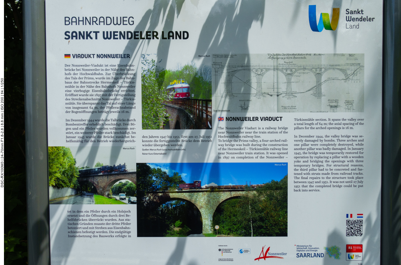 Infos zum Nonnweiler Viadukt 