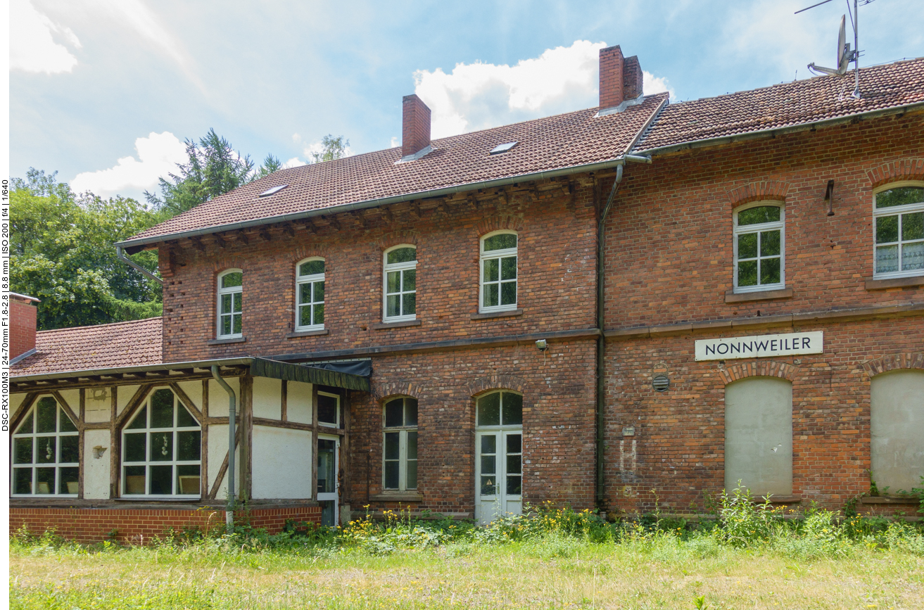 Der alte Bahnhof von Nonnweiler 