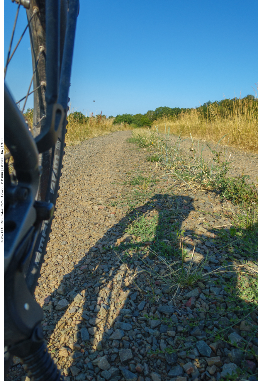 Auf dem Schotterweg 