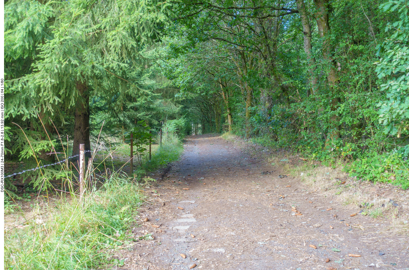 Auf "Rau-Asphalt" (Endurosprache f&uuml;r nicht geteerte Wege ;-) ) geht es weiter 