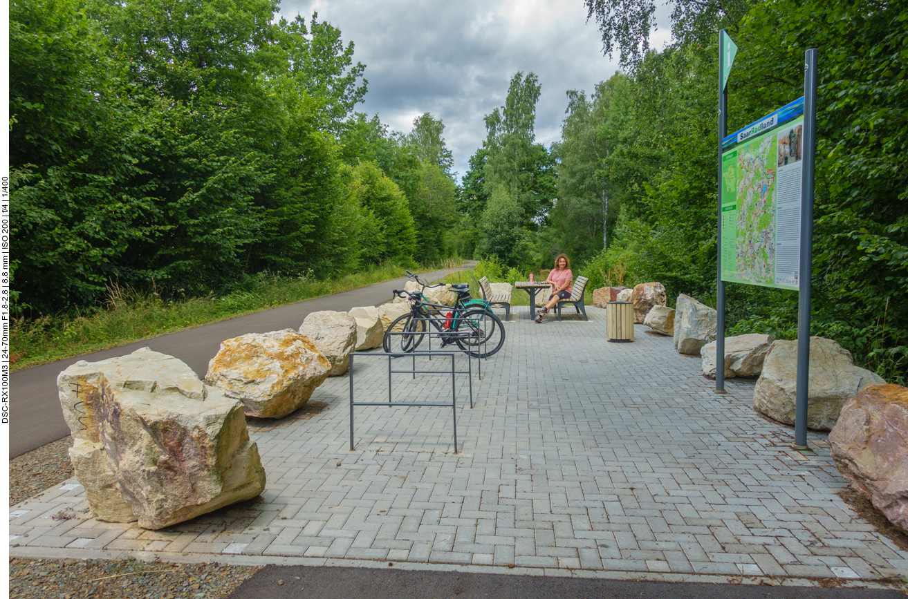 Pause an einem der zahlreichen Rastpl&auml;tze