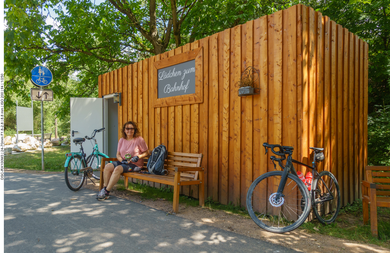 Pause am L&auml;dchen ... 