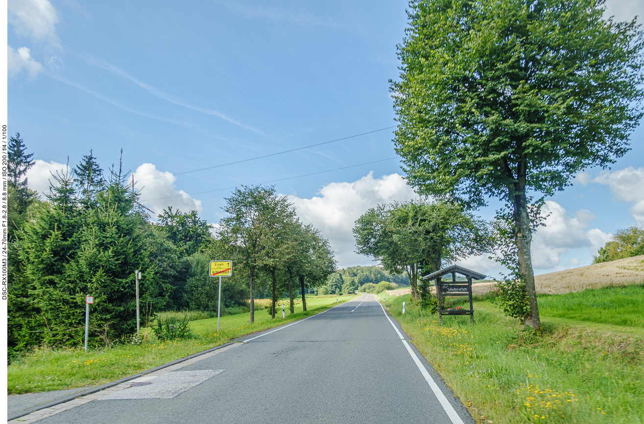 Wieder einmal ein Stück Straße