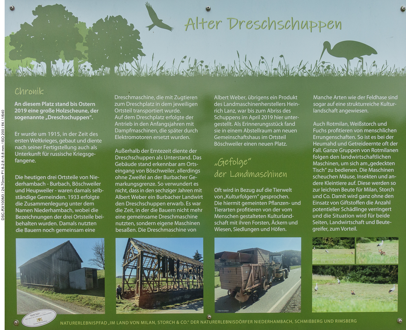 Infos zur Gegend um Niederhambach