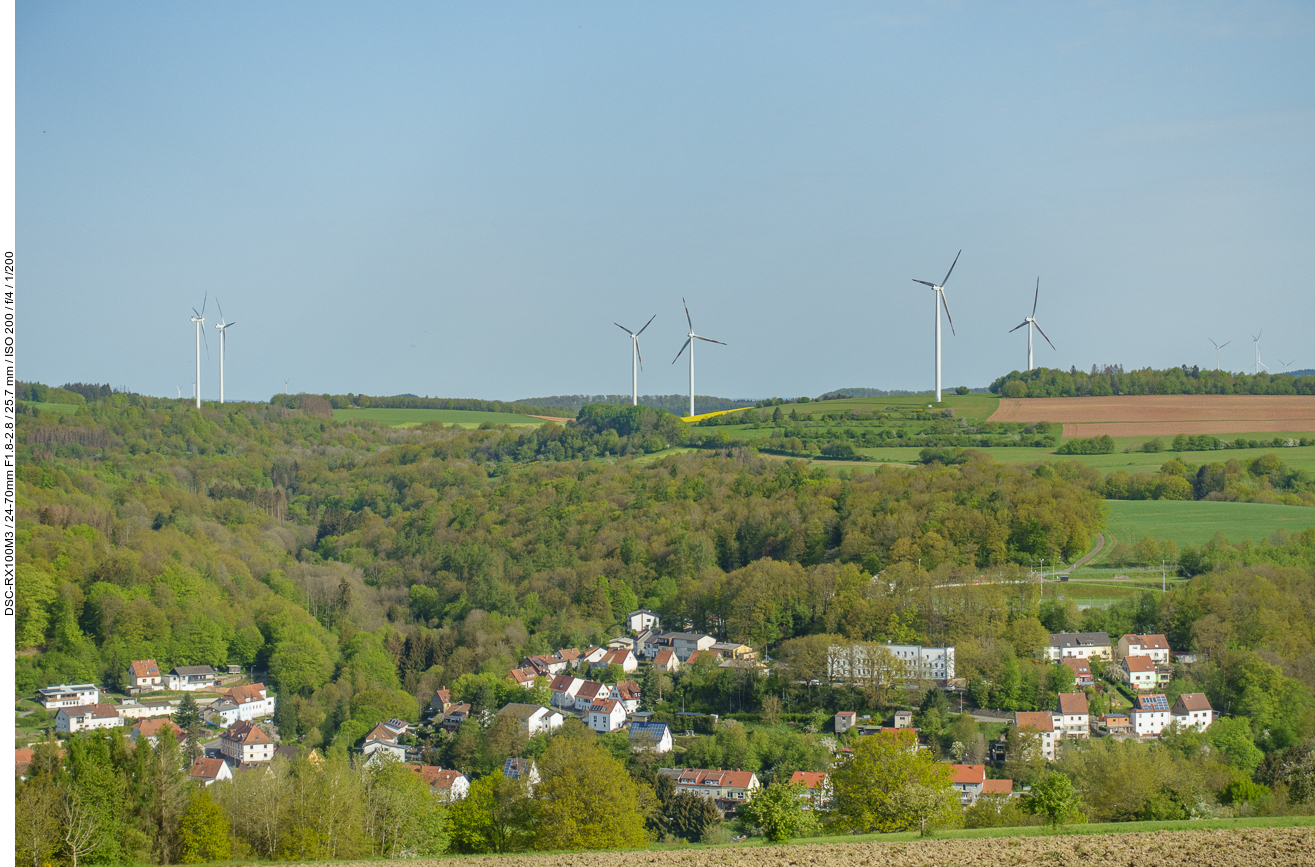 ... und in die Örtchen am Wege