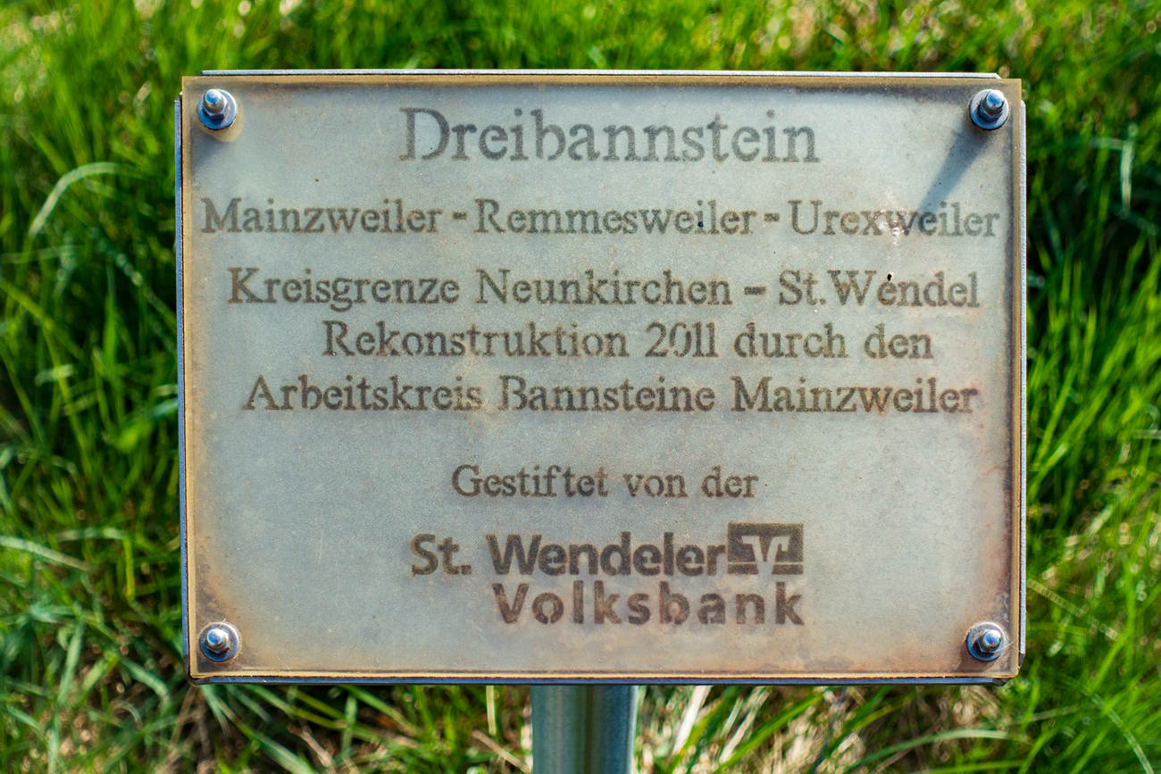 ... Dank an den Arbeitskreis Bannsteine Mainzweiler f&uuml;r ihre Arbeit