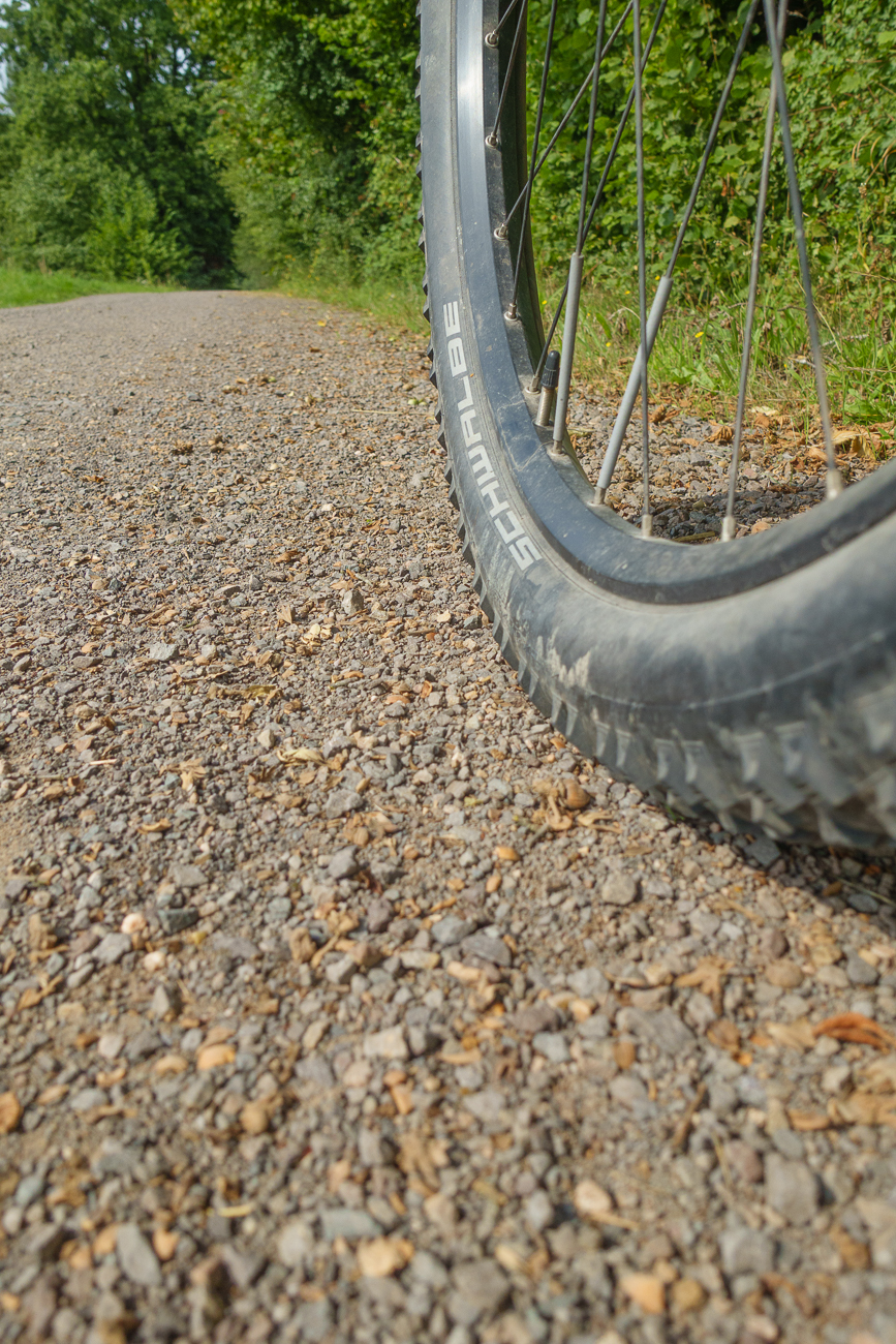 ... auf feinen Schotter