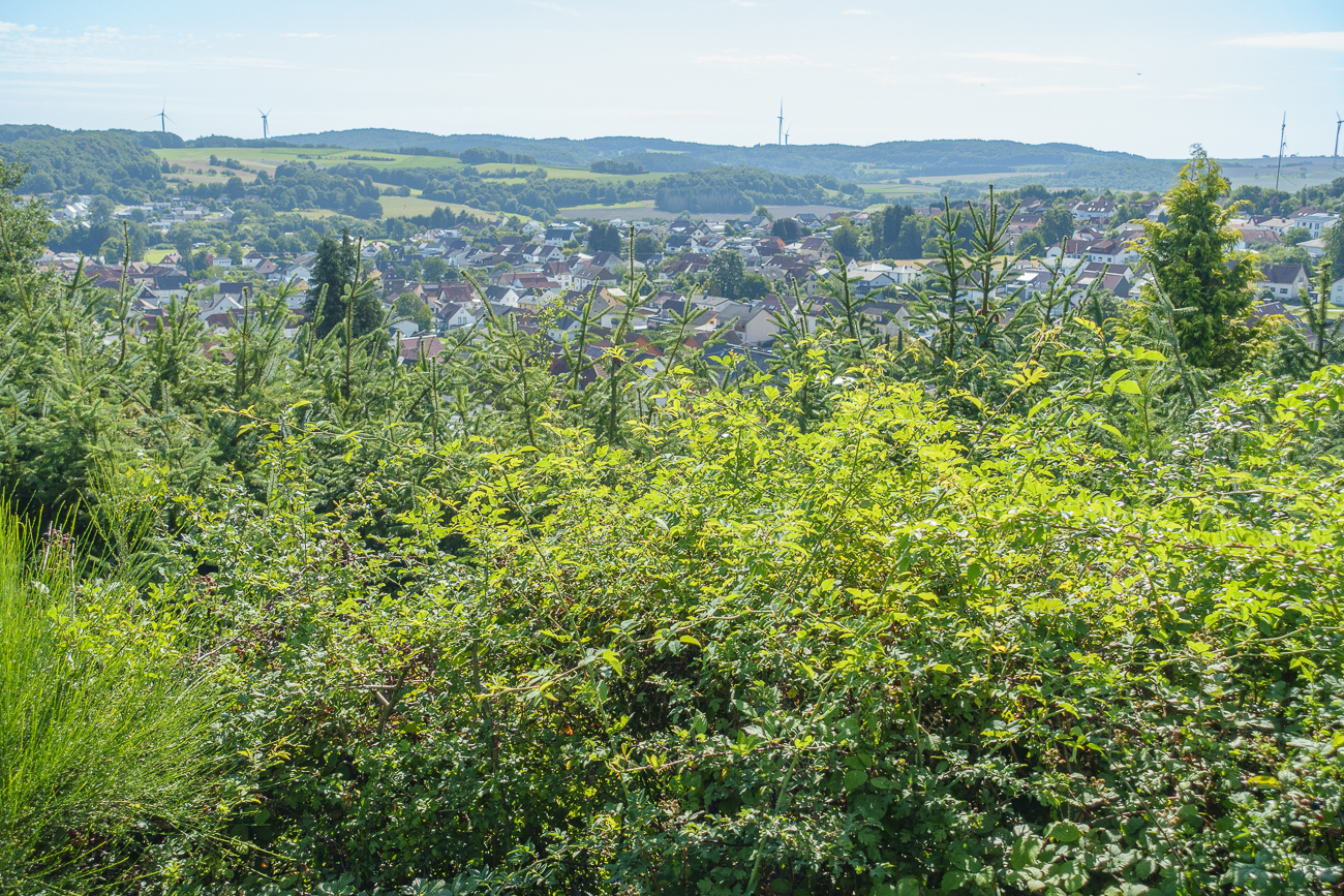 Dafür gibt es einen Blick über Oberkirchen
