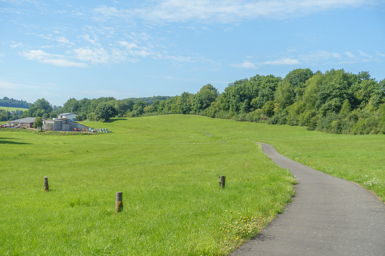 Landschaftlich schöne Strecke