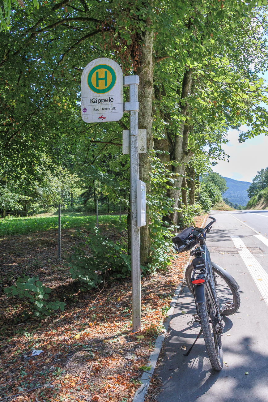 Das erste Mal vor Reini auf dem Käppele ...