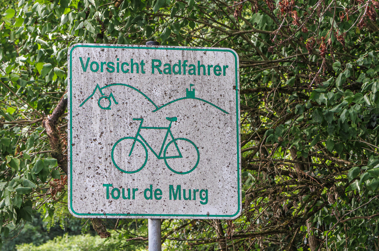Die Tour de Murg führt, kaum zu glauben, durch das Murgtal ;-)