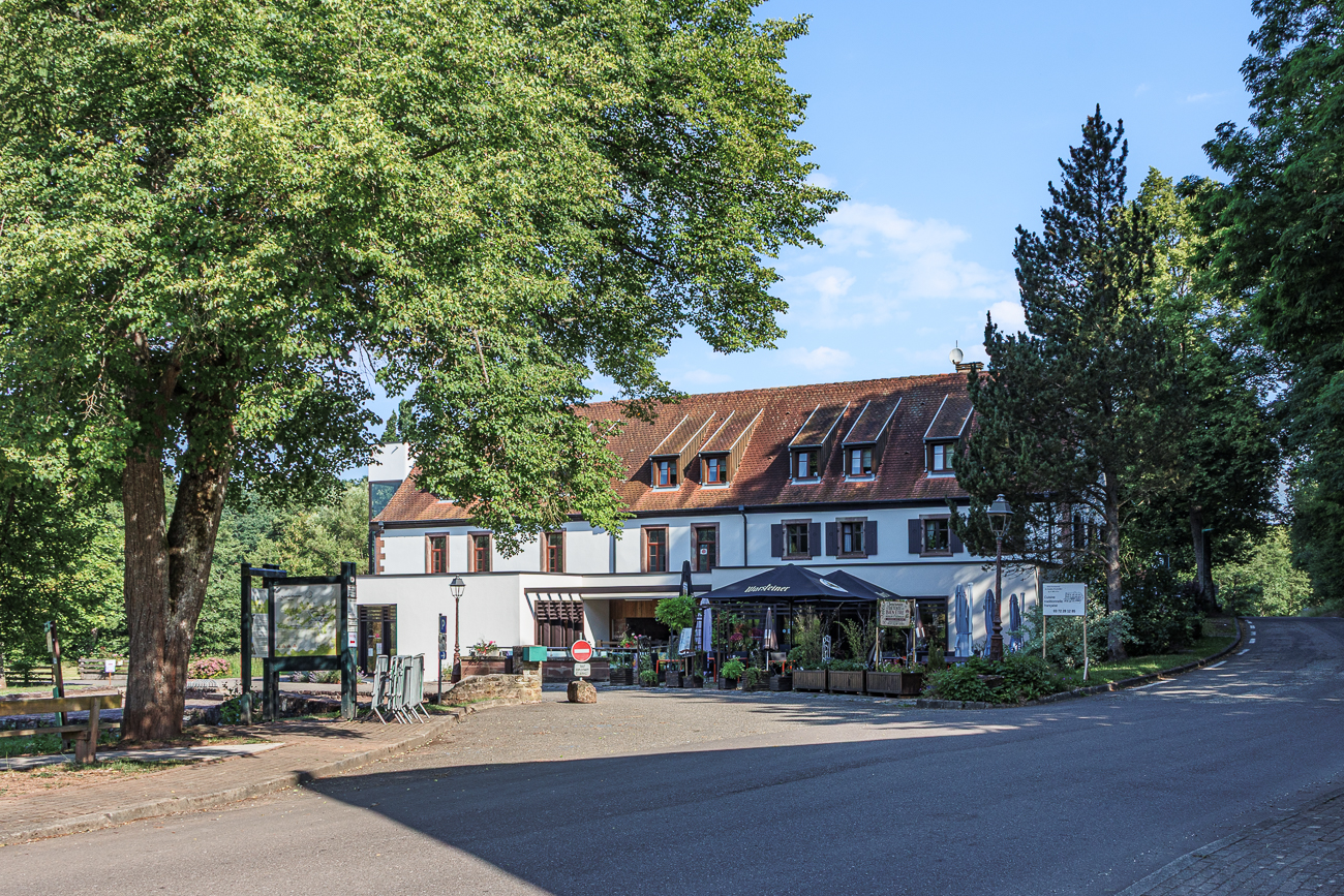 ... und hier schon wieder in Frankreich, an dem Restaurant L'Auberge du Moulin d'Eschviller