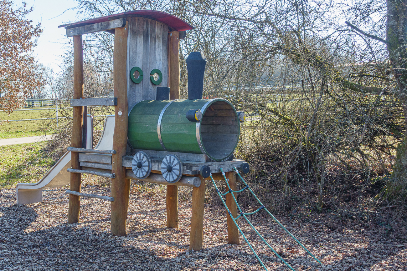 Wieder ein Spielplatz f&uuml;r Kinder, die eine Radfahrpause brauchen ;-)