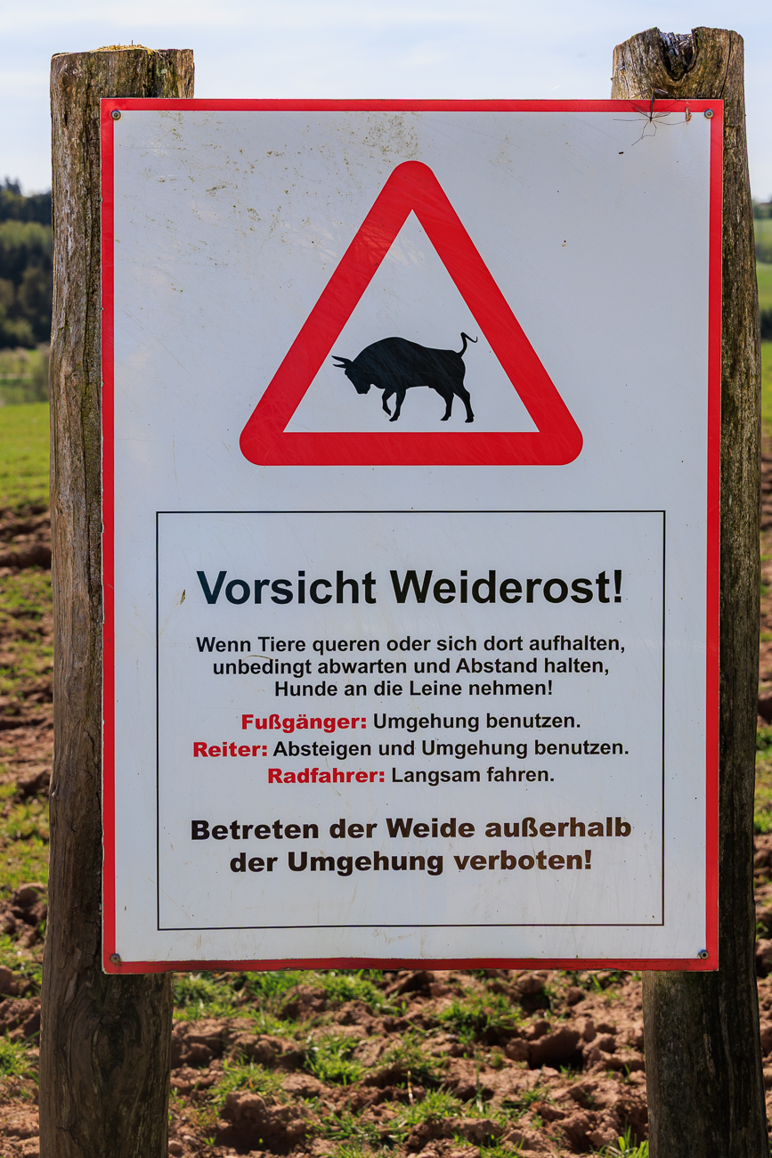 ... könnte an manchen Stellen gefährlich werden ;-)