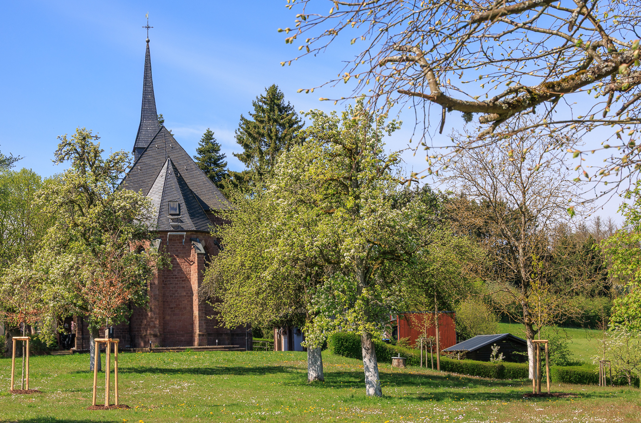 Die Bergkapelle von der Rückseite