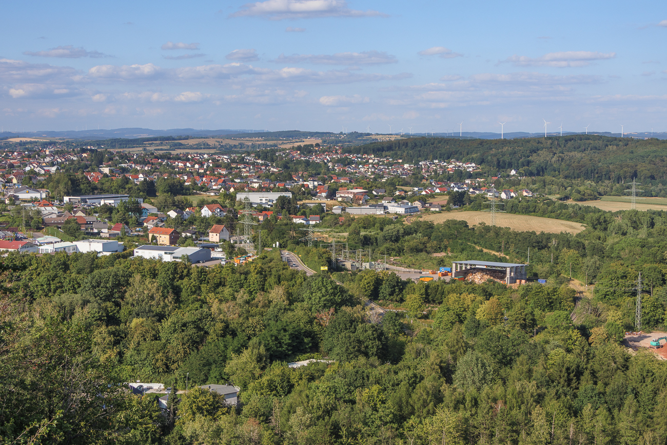 Blick Richtung Göttelborn